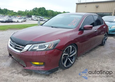 2013 Honda Accord Sport from USA, damaged, VIN 1HGCR2F50DA185007